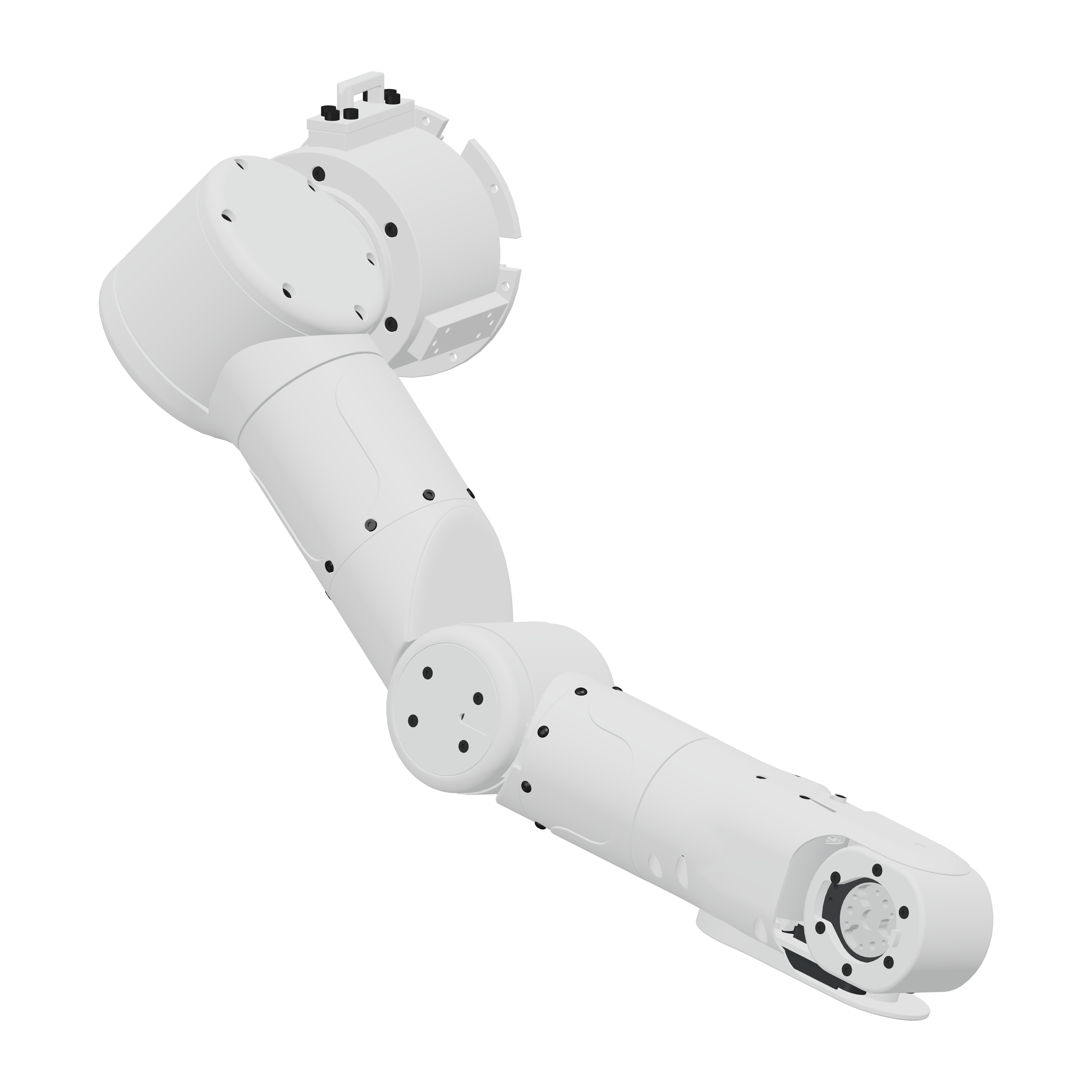 前方へリーチするロボットアーム